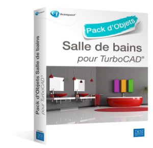 Pack dobjets 3D pour TurboCAD : Salle De Bains, Français
