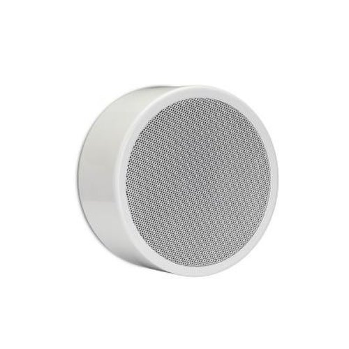 Biamp 6&quot; metal round on-wall loudspeaker 200 - 24 k hz white