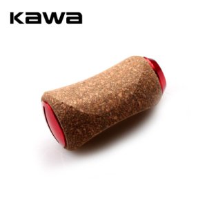 2018 KAWA fiskerullehåndtagsknap, materiale gummi blødt træknap til Daiwa Shimano hjul, DIY håndtag tilbehør, - Gold for Shimano