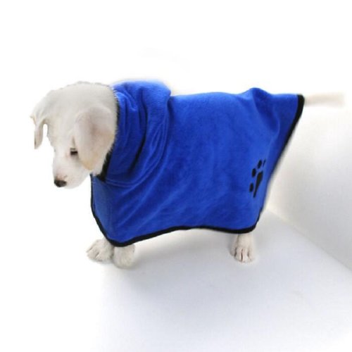 Productspro Badehåndklæde stil badehåndklæde med hat hurtigtørrende sød polyester håndklæde hund kan bruge dette som klud til kæledyr blødt og behageligt