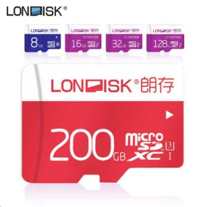 Londisk Micro SD-kort 16GB / 32GB / 64GB / 128GB Class10 UHS-1 Flashhukommelseskort 32 GB UHS-3 Microsd til Smartphone Pad-kamera - 128GB U1