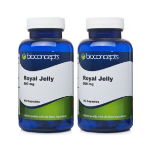 Bioconcepts Royal Jelly 500mg Veg Caps 120's