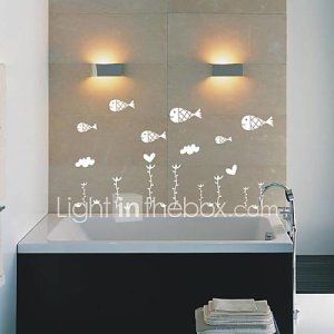 Animaux de bains Enfants Chambre poisson Stickers muraux