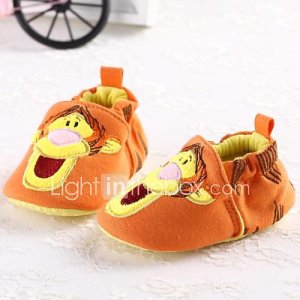 Children's Shoes Round Toe Flat Heel Cotton Loafers with Gore and Slip-on Shoes