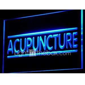 i807 Acupuncture Treatment Center Neon Light Enregistrez-vous