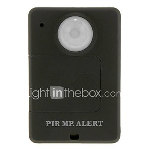 Mini PIR MP. Alarme alerte Capteur infrarouge sans fil GSM A9 détection de mouvement