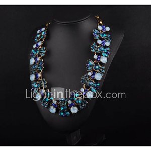 mts style occidental collier en cristal de mode perle de collier