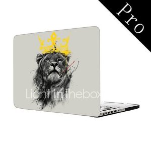 roi lion conception de tout le corps boîtier en plastique de protection pour MacBook Pro 13 / 15 (non-rétine)