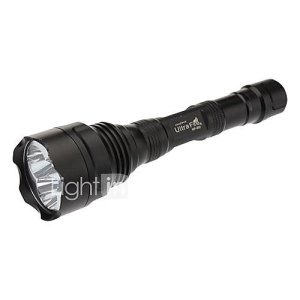 UltraFire 5-Mode 3xCREE XR-E Q5 LED Flashlight (800LM, 2x18650, Noir)