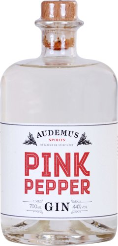 Audemus Pink Pepper Gin 20cl Quarter Bottle