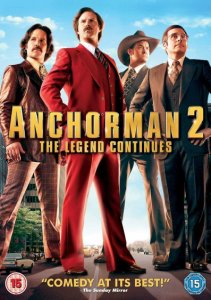 Paramount Anchorman 2: the legend continues blu-ray-dvd -brand new