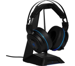 Razer Thresher Ultimate Wireless 7.1 Gaming Headset Works With PS4, Black & Blue