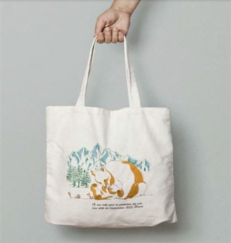 Tote bag Bio Gifts for Change Ours