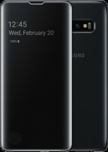 czarny Etui Clear view Samsung S10e