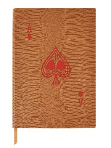 Sloane Stationery Ace it! Small Cognac Notebook
