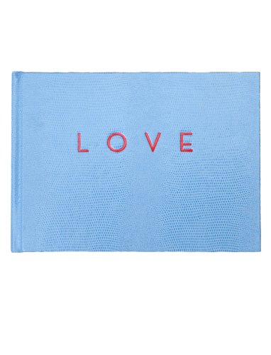 Sloane Stationery GUEST BOOK NO°89 - LOVE Powder blue