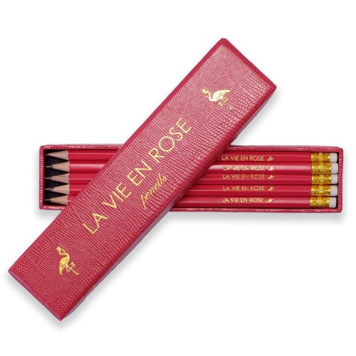 Sloane Stationery La Vie En Rose Pencils - Box of 10