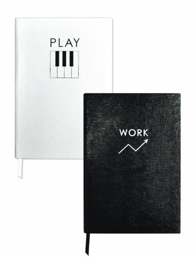 Sloane Stationery Set of Two Contrast Notebooks - Work / Play