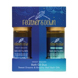 Feather & Down Feather and down bath oil duo (2 x 50ml)