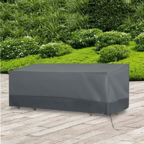 Outsunny 190x72cm Outdoor Garden Rattan Furniture Protective Cover Water UV Resistant