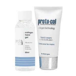 Proto-col Collagen Hand Cream 40ml with Hand Gel 50ml