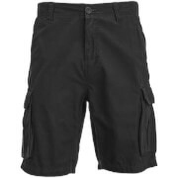 Brave Soul Men's Riverwood Cargo Shorts - Black - S
