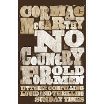No Country For Old Men by Cormac McCarthy (Paperback)