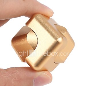 Lightinthebox 2-way 2in1 fidget hilandero cubo girocompás dedo mano superior spinner edc añadir adhd anti ansiedad estrés alivio lujo cubo mágico 1pc