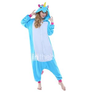 Lightinthebox Kigurumi pijamas nueva cosplay caballo volador unicorn leotardo/pijama mono festival/celebración ropa de noche de los animales halloween
