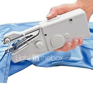 Lightinthebox Nuevo hogar portátil puntada práctica minicentral eléctrica de la máquina de coser de mano