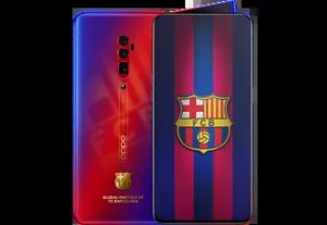 OPPO Reno 10x Zoom FC Barcelona - 256 GB Dual-sim Blauw/Rood