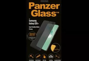 PANZERGLASS Privacy Case Friendly Zwart voor Samsung Galaxy S20+