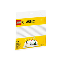 Lego Classic - base bianca 11010a
