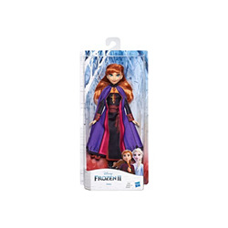 Frozen 2 - Anna Fashion Doll con Capelli Lunghi e Outfit Blu E6710ES0