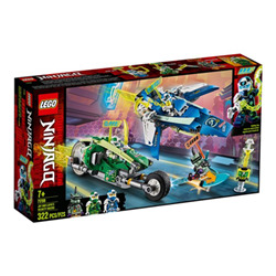 Lego Ninjago - i bolidi di velocità di jay e lloyd 71709