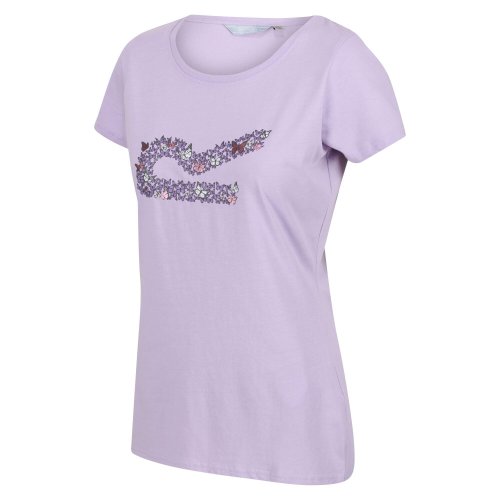 Breezed Ii Women's Walking T-shirt - Purple