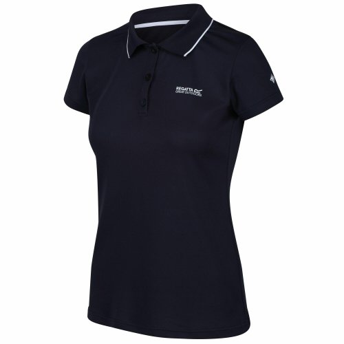 Regatta Maverik v women's walking short sleeve t-shirt - navy