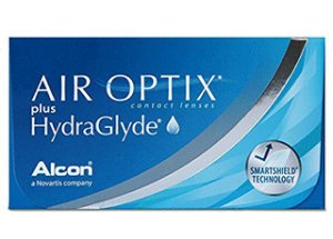 Air Optix plus HydraGlyde 3 Pack Contact Lenses