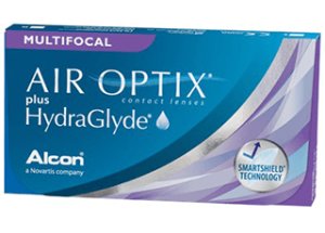 AIR OPTIX Plus HydraGlyde Multifocal 3 Pack Contact Lenses