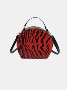 Newchic Donna con tracolla portatile con stampa leopardata borsa spalla borsa con tracolla borsa