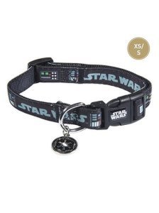 Star Wars Collar para perro raza pequeña xs/s negro xs