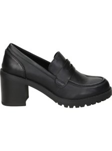 Zapatos moda joven casual tacón negro 37