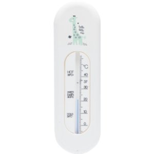 Bebe Jou ® Badetermometer Design: Hello Little One i hvid