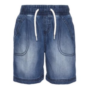 Name It Boys Shorts medium blue denim - blå - Gr.Børnemode (2-6 år) - Dreng