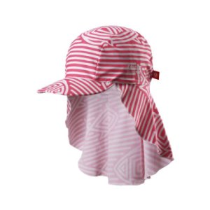 reima  Hat med nakkebeskyttelse Vesikko raspberry red - rød - Gr.Nyfødte (0-6 måneder) - Pige