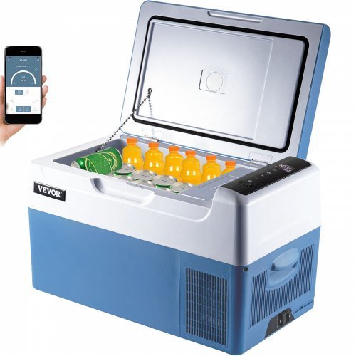 Vevor 22l portable small refrigerator domestic and car cooler vehicular freezer fridge