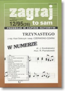 Keyboard nuty Zagraj to sam - nr 12/1995 (026)