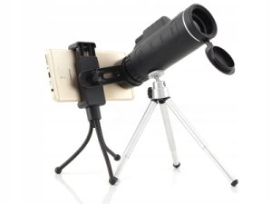 Luneta teleskop obiektyw 2x statyw do telefonu