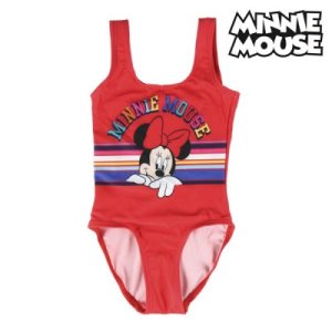 Baddräkt, Flickor Minnie Mouse Röd (Storlek: 5 år)