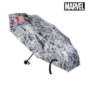Hopfällbart paraply The Avengers Grå (ø 53 cm)